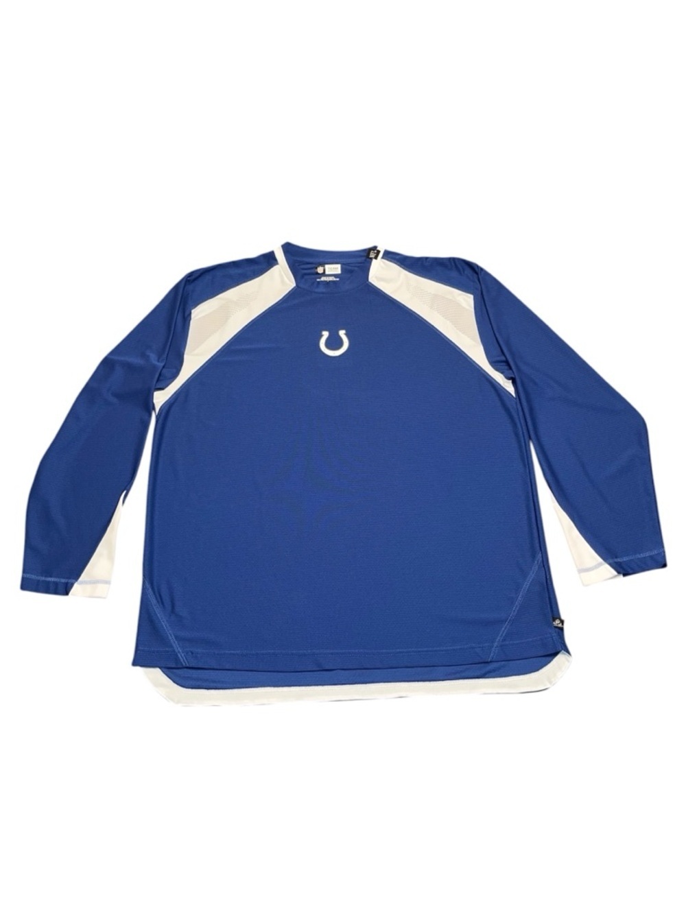Indianapolis Colts Long Sleeve E Systems NFL Team Apparel Jersey Size L